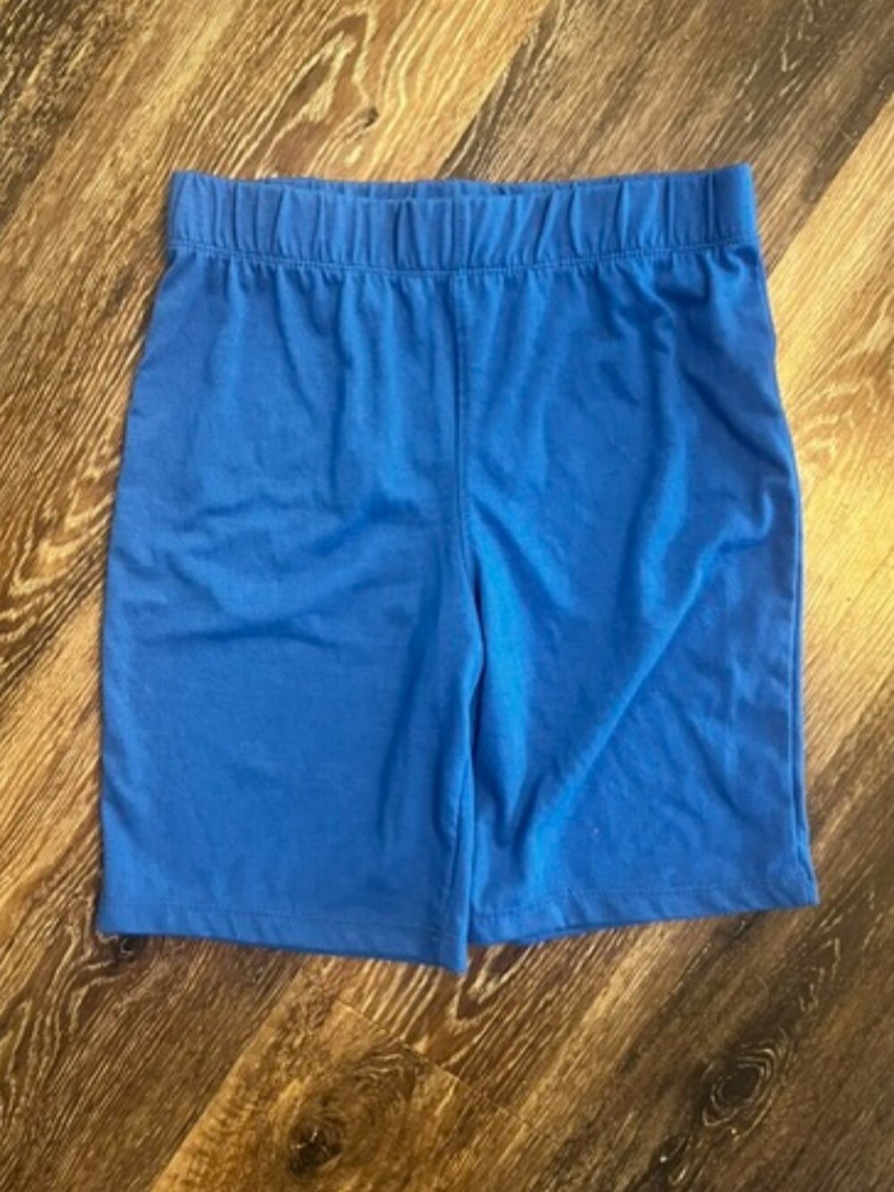 Women's Land's End Active Wear Shorts, Size Medium, Blue, Elastic Waist, Ex Cond